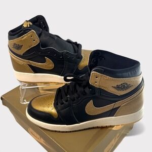Nike Air Jordan 1 High OG Gold Black FD1437 071 size 5.5